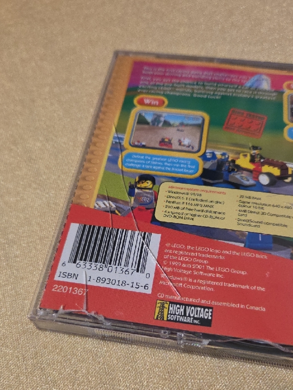 Lego Masterpiece Lego Racers Game - Picture 4 of 4